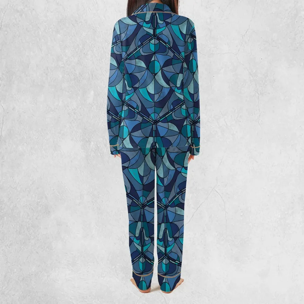Stained Glass Monster RPG Pajamas Set - 4
