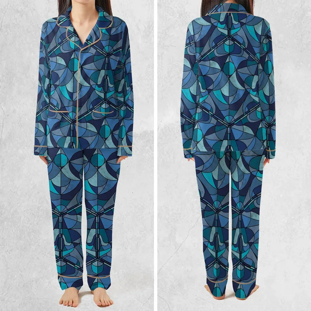 Stained Glass Monster RPG Pajamas Set - 2