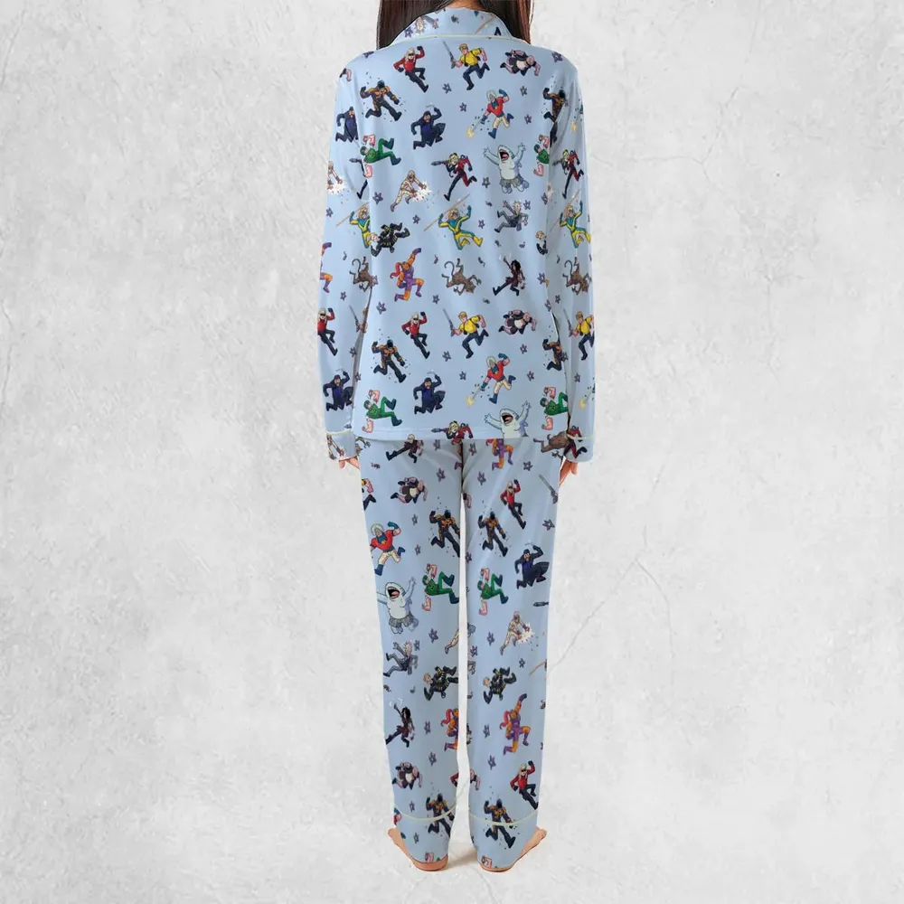 The Suicide Squad Pattern Pajamas Set - 4