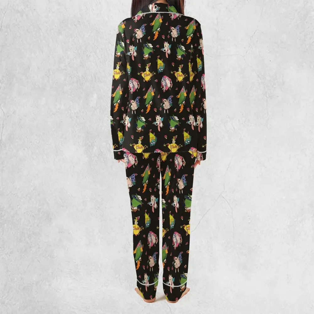 Rocko's Modern Life Pattern Pajamas Set - 4