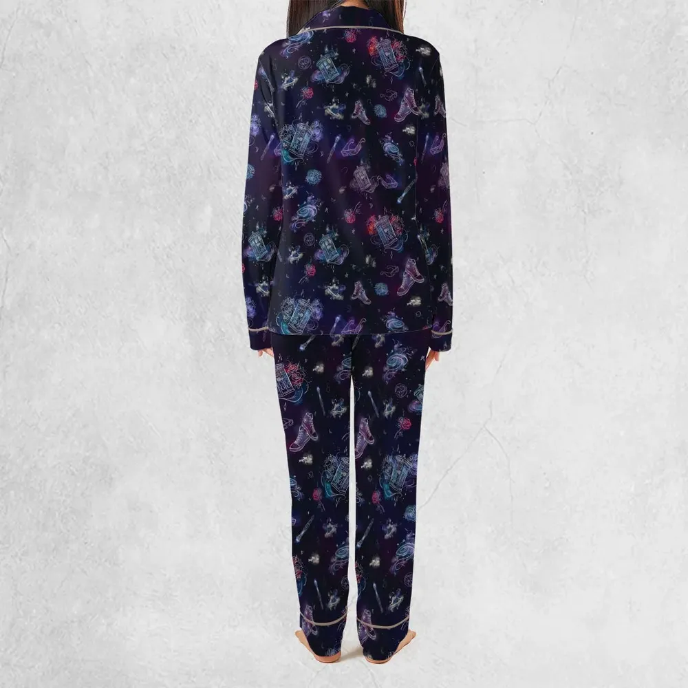 Tardis Doctor Who Seamless Pajamas Set - 4
