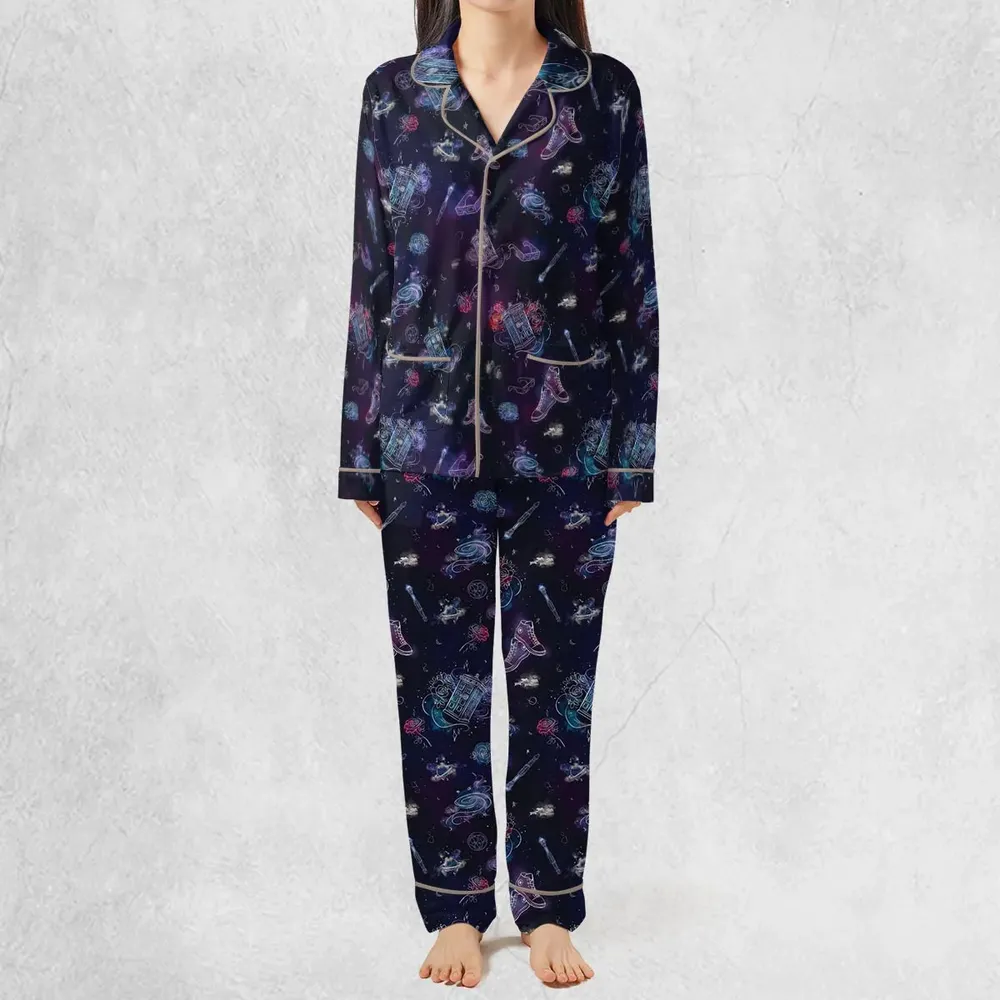 Tardis Doctor Who Seamless Pajamas Set - 3