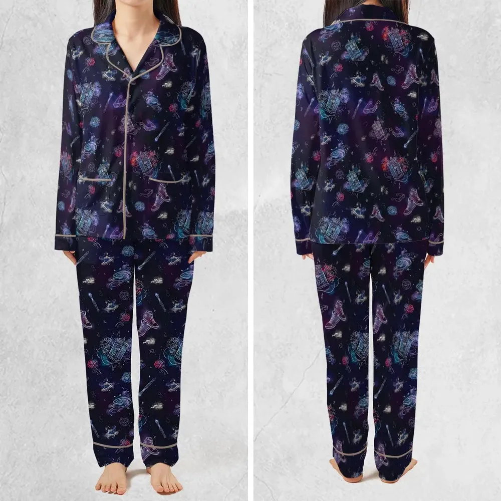 Tardis Doctor Who Seamless Pajamas Set - 2