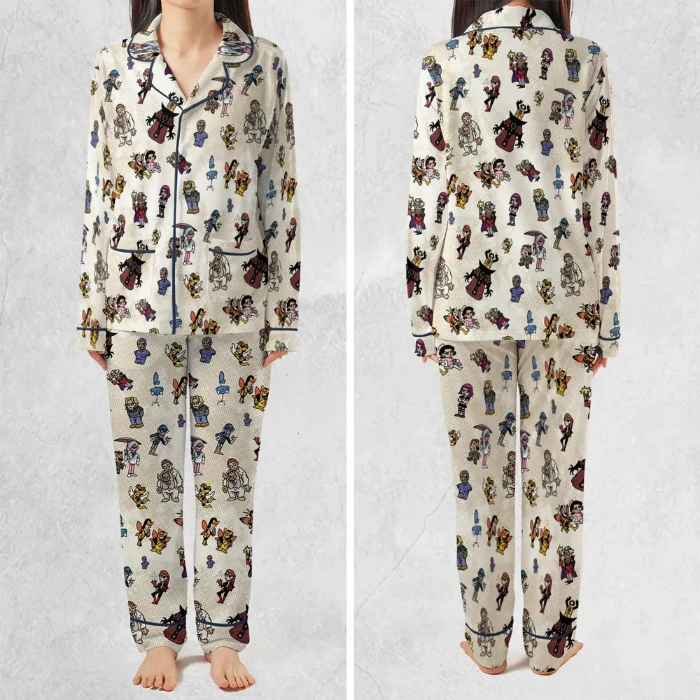 V Is For Venture The Venture Bros Villains Pajamas Set - 2