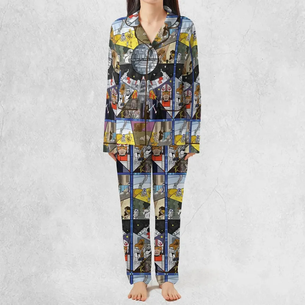 Stained Glass Star Wars Pajamas Set - 3