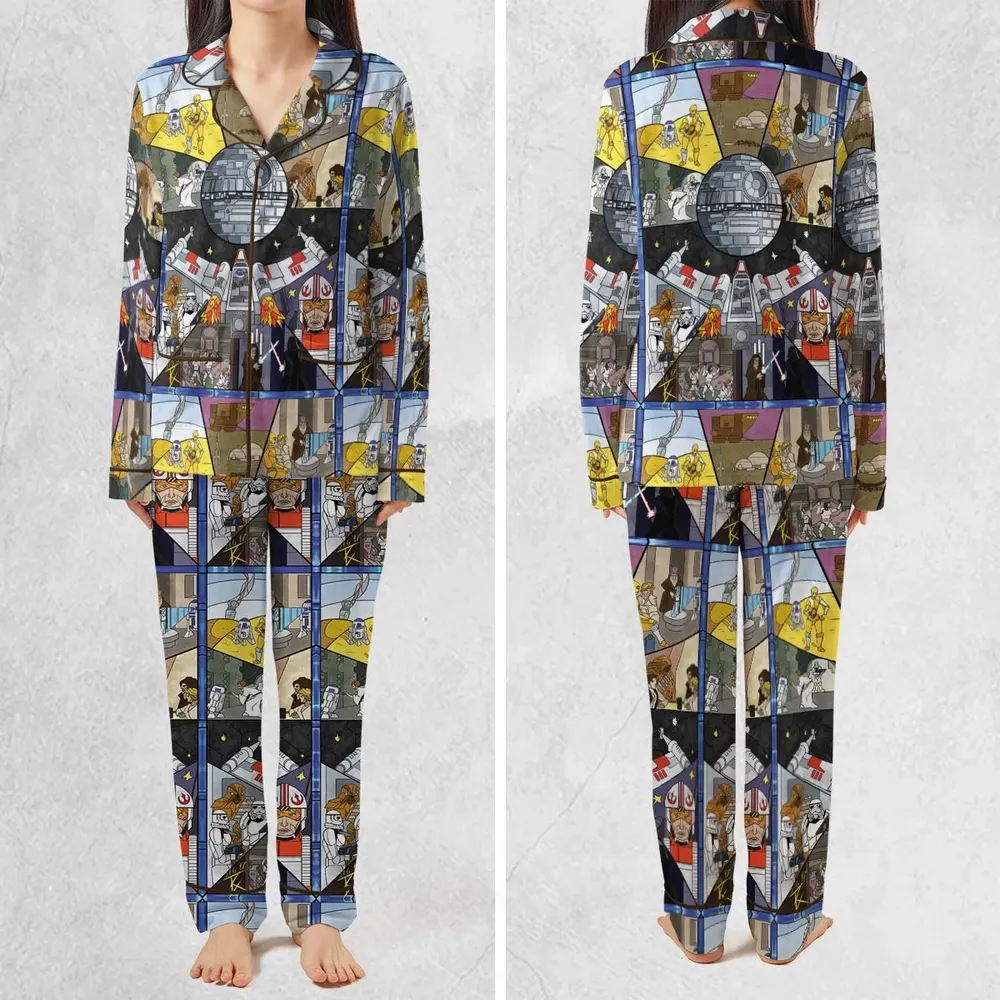 Stained Glass Star Wars Pajamas Set - 2
