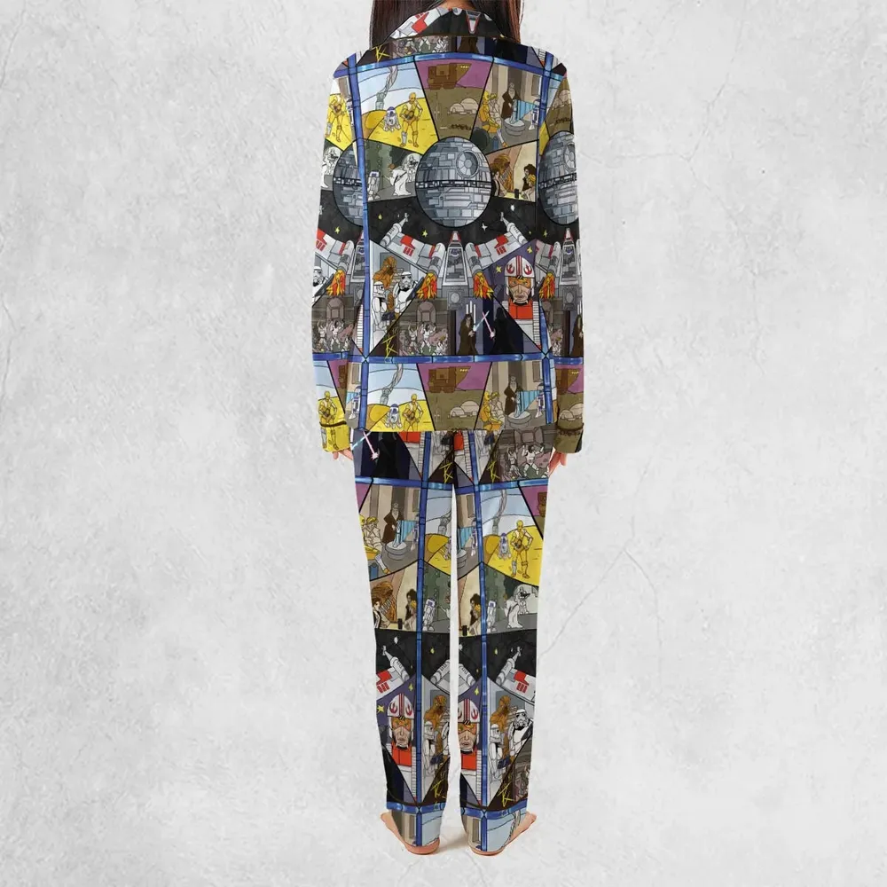 Stained Glass Star Wars Pajamas Set - 4