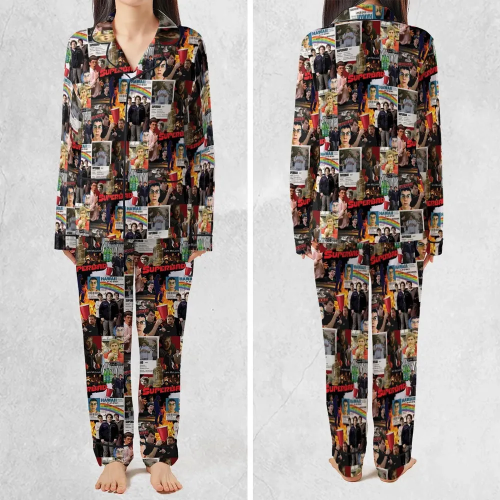 Seth Evan McLovin Superbad Pajamas Set - 2