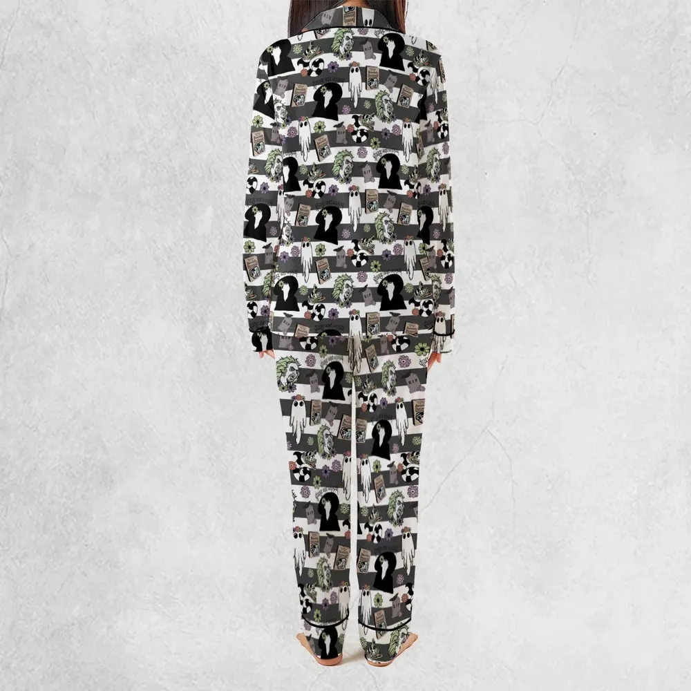 It's Showtime Halloween Beetlejuice Pajamas Set - 4