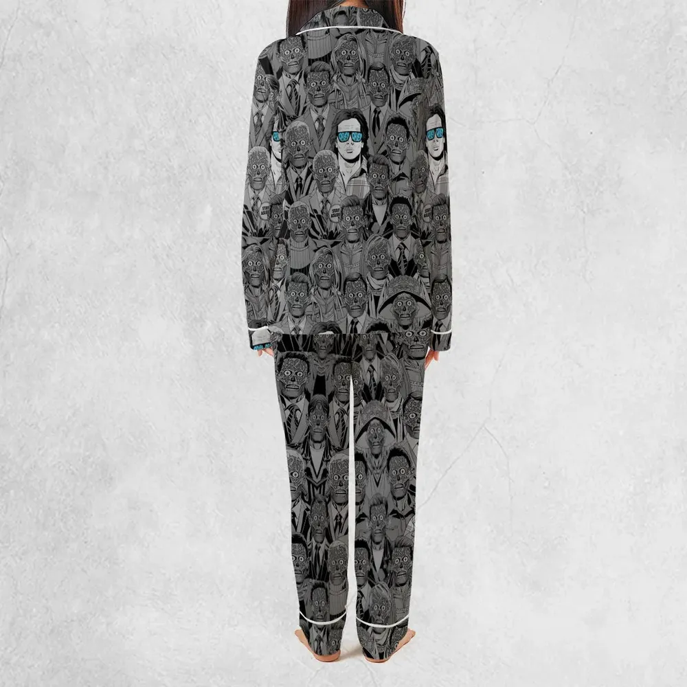 Obey Consume They Live Pajamas Set - 4