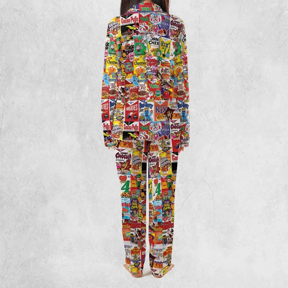 Popular Cereal Boxes Pajamas Set - 4