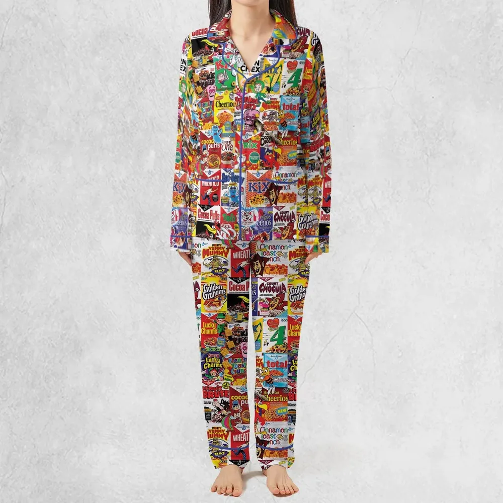 Popular Cereal Boxes Pajamas Set - 3