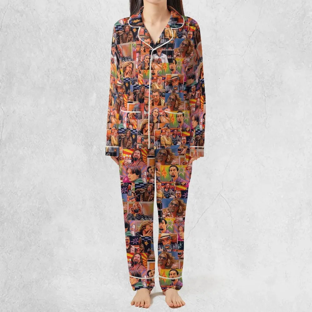The Big Lebowski Painting Pattern Pajamas Set - 3
