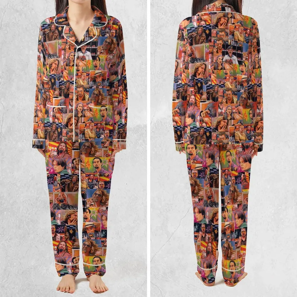 The Big Lebowski Painting Pattern Pajamas Set - 2
