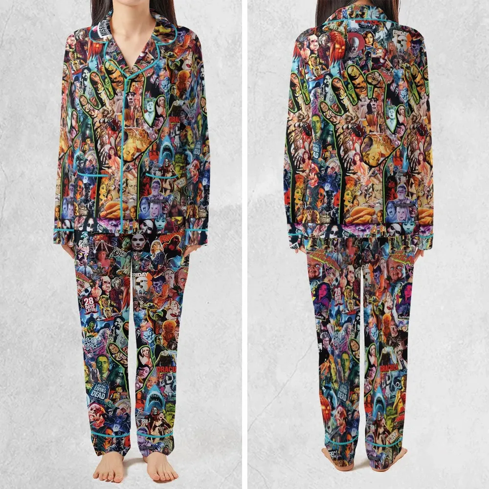 Horror My Love Pajamas Set - 2