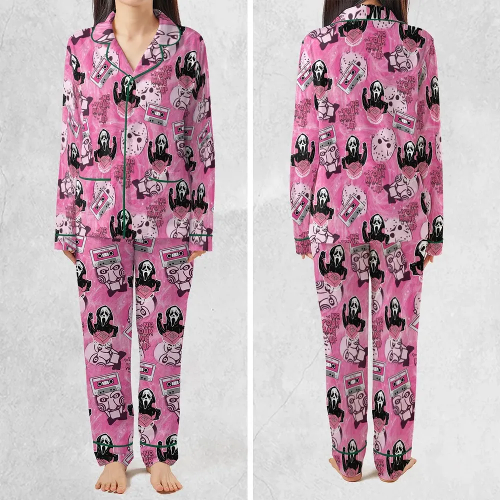 No Your Hang Up Mix Tape Pajamas Set - 2