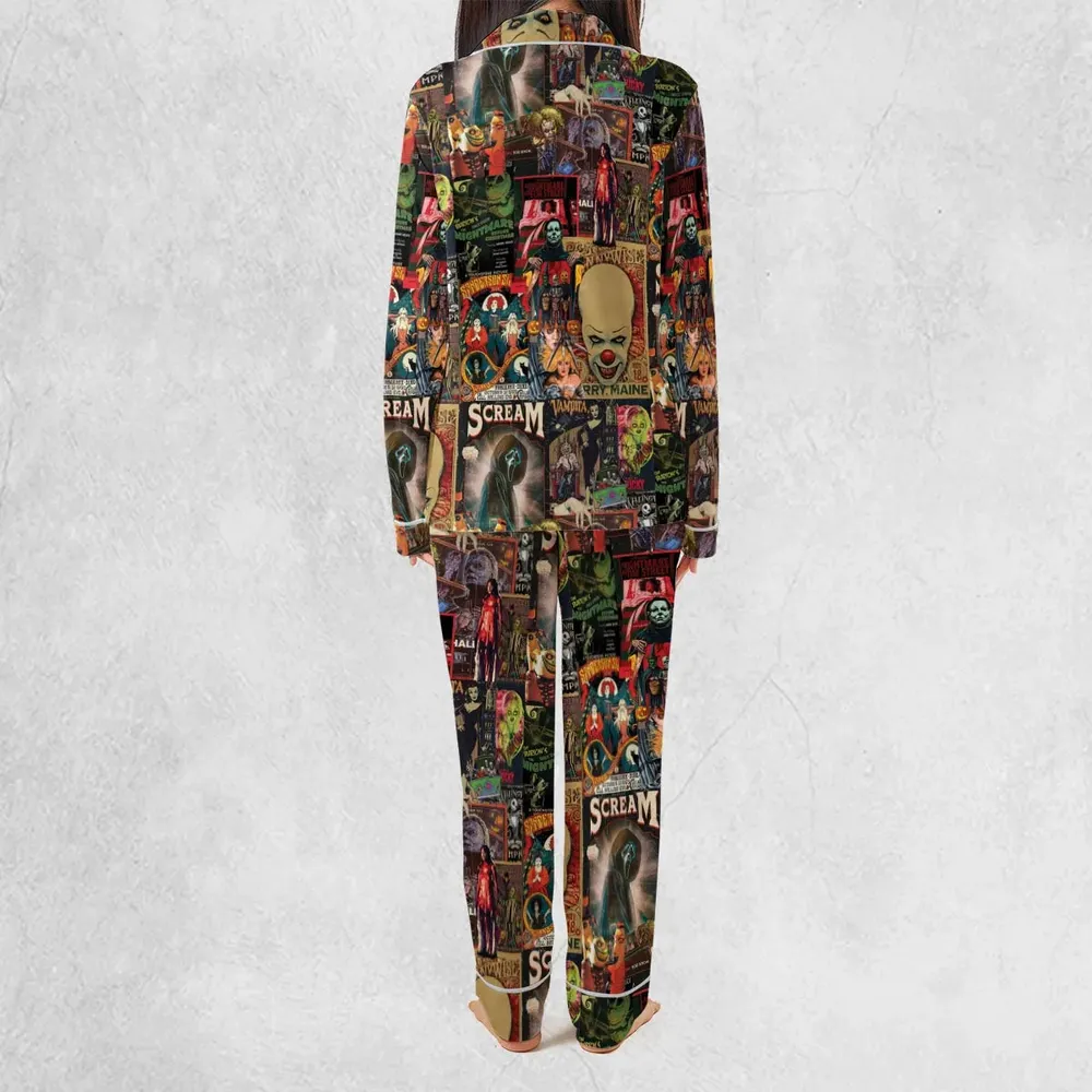 Vintage Scary Pajamas Set - 4