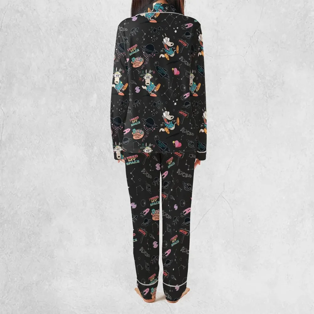 Rocko Space Out Rocko's Modern Life Pajamas Set - 4