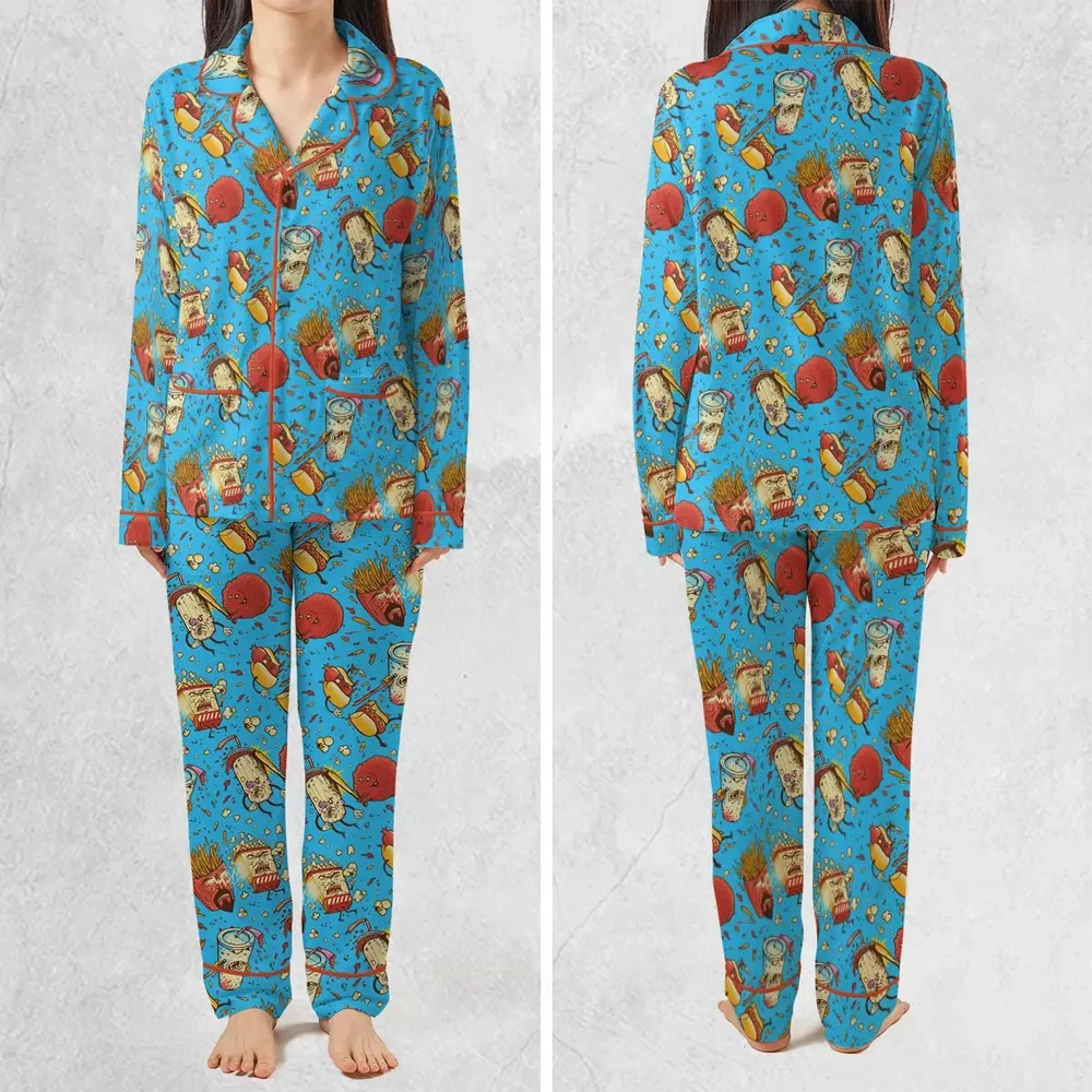 Fight! Aqua Teen Hunger Force Pajamas Set - 2