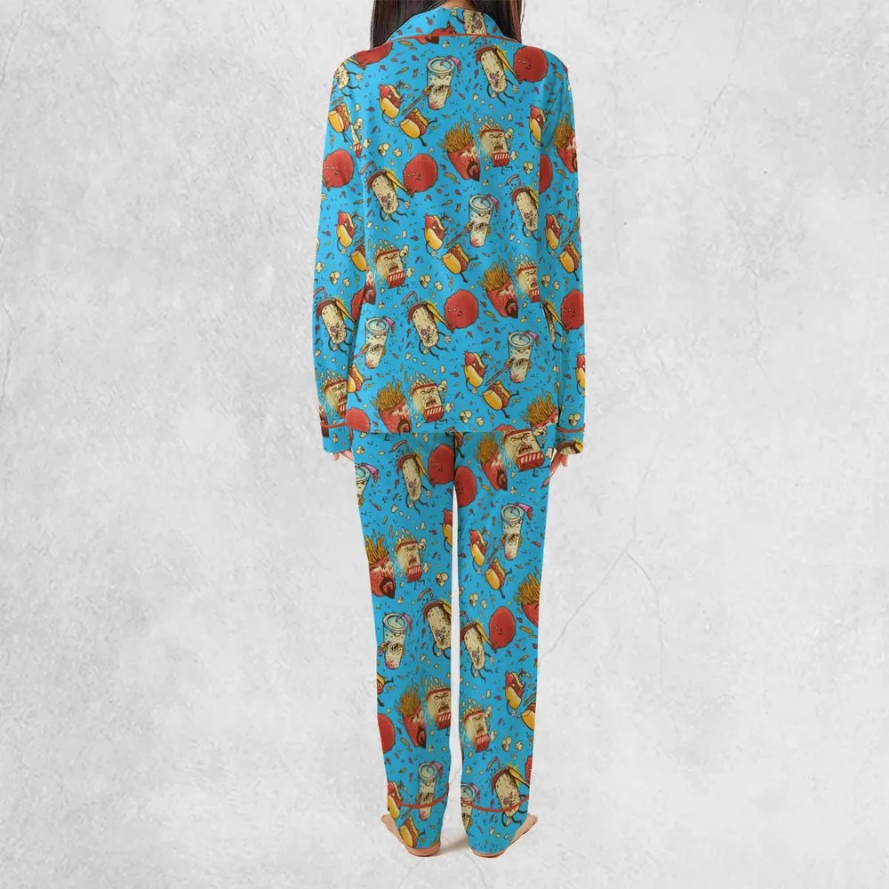 Fight! Aqua Teen Hunger Force Pajamas Set - 4