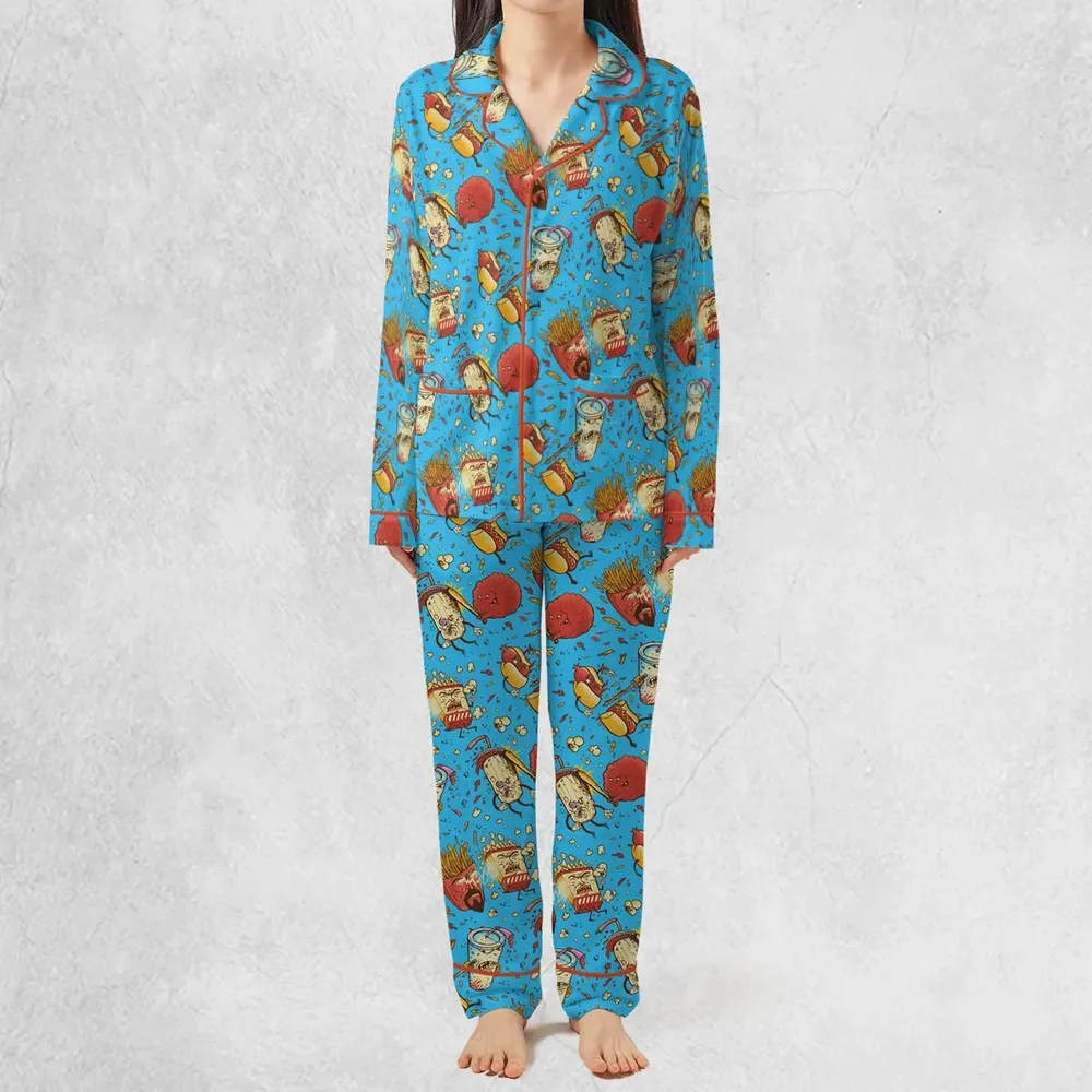 Fight! Aqua Teen Hunger Force Pajamas Set - 3