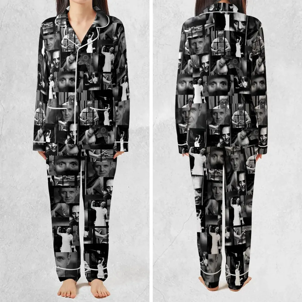 Hannibal Lecter The Silence of the Lambs Pajamas Set - 2