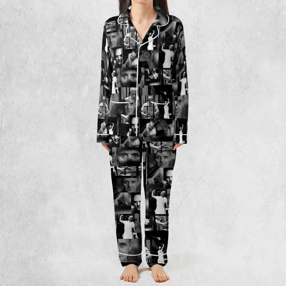 Hannibal Lecter The Silence of the Lambs Pajamas Set - 3