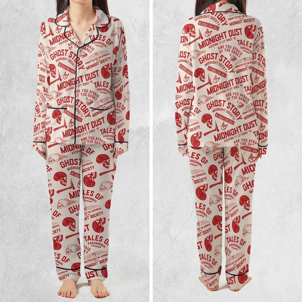 Midnight Dust Are You Afraid Of Dark Pajamas Set - 2
