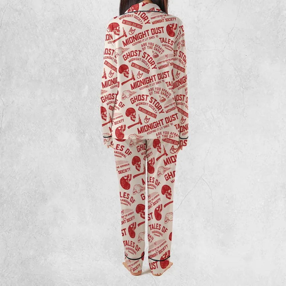 Midnight Dust Are You Afraid Of Dark Pajamas Set - 4