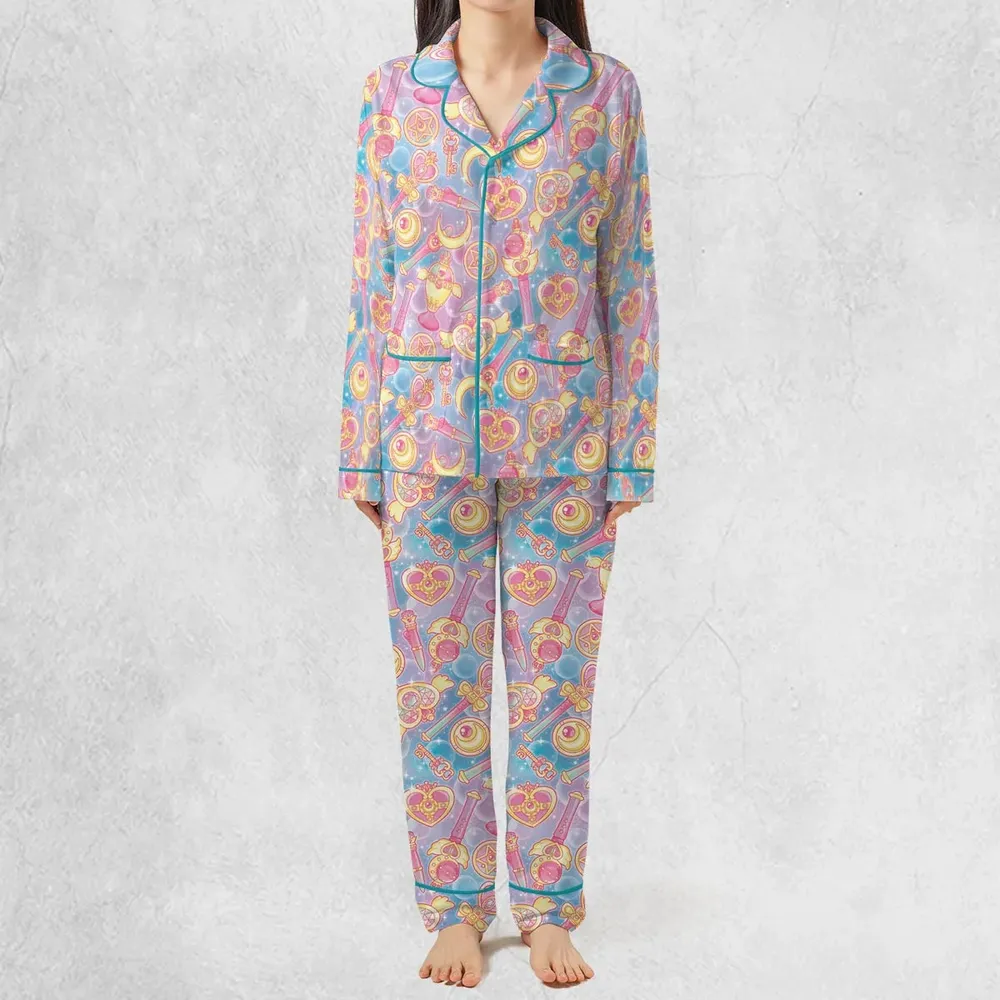 Magical Girls Sailor Moon Pajamas Set - 3