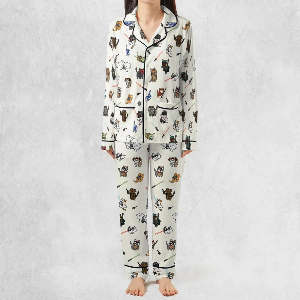 Star Wars Characters as Cats Pajamas Set - 3