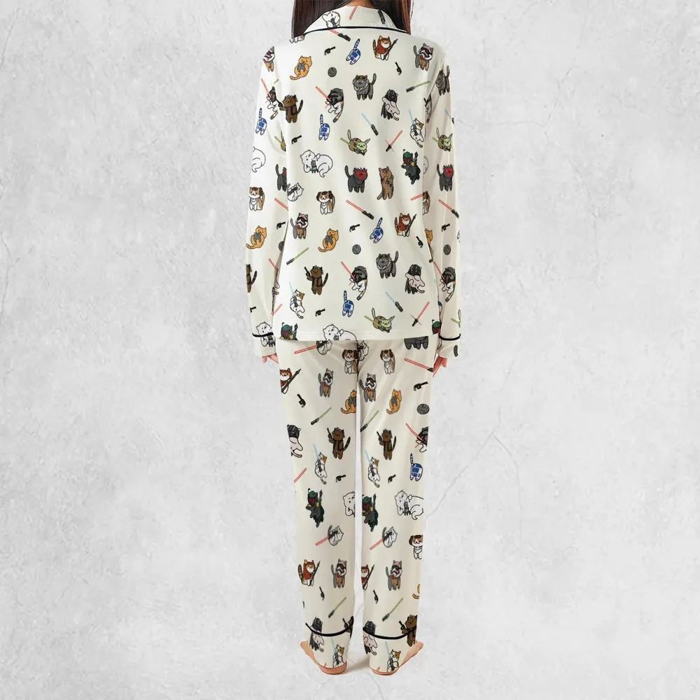 Star Wars Characters as Cats Pajamas Set - 4