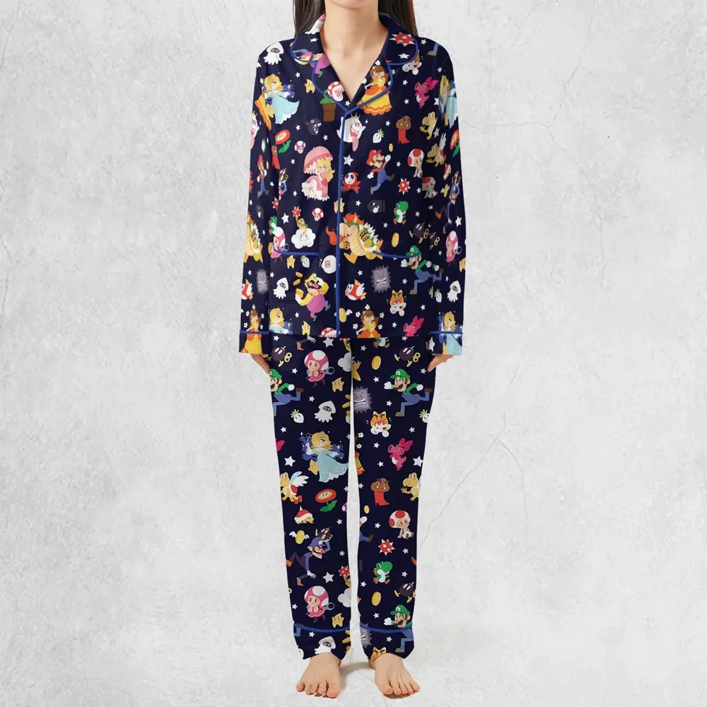 Mushroom Kingdom Super Mario Pajamas Set - 3