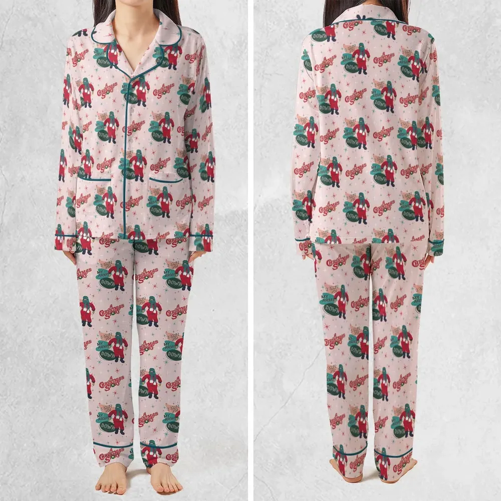 I Can't Put My Arms Down A Christmas Story Pajamas Set - 2