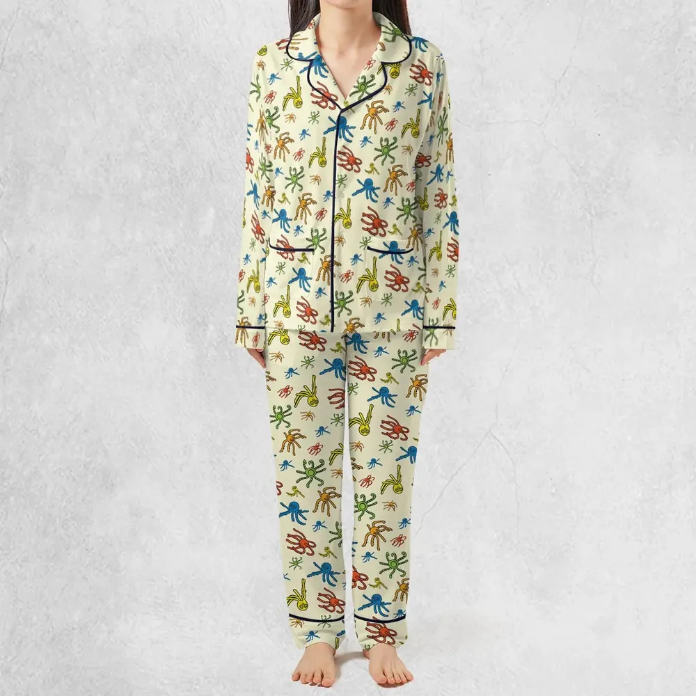 Walks Creeps Tumbles Wacky Wallwalkers Pajamas Set - 2