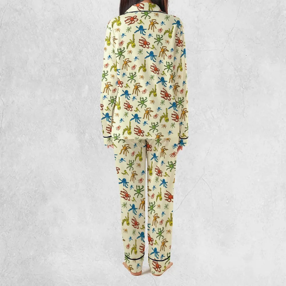 Walks Creeps Tumbles Wacky Wallwalkers Pajamas Set - 3