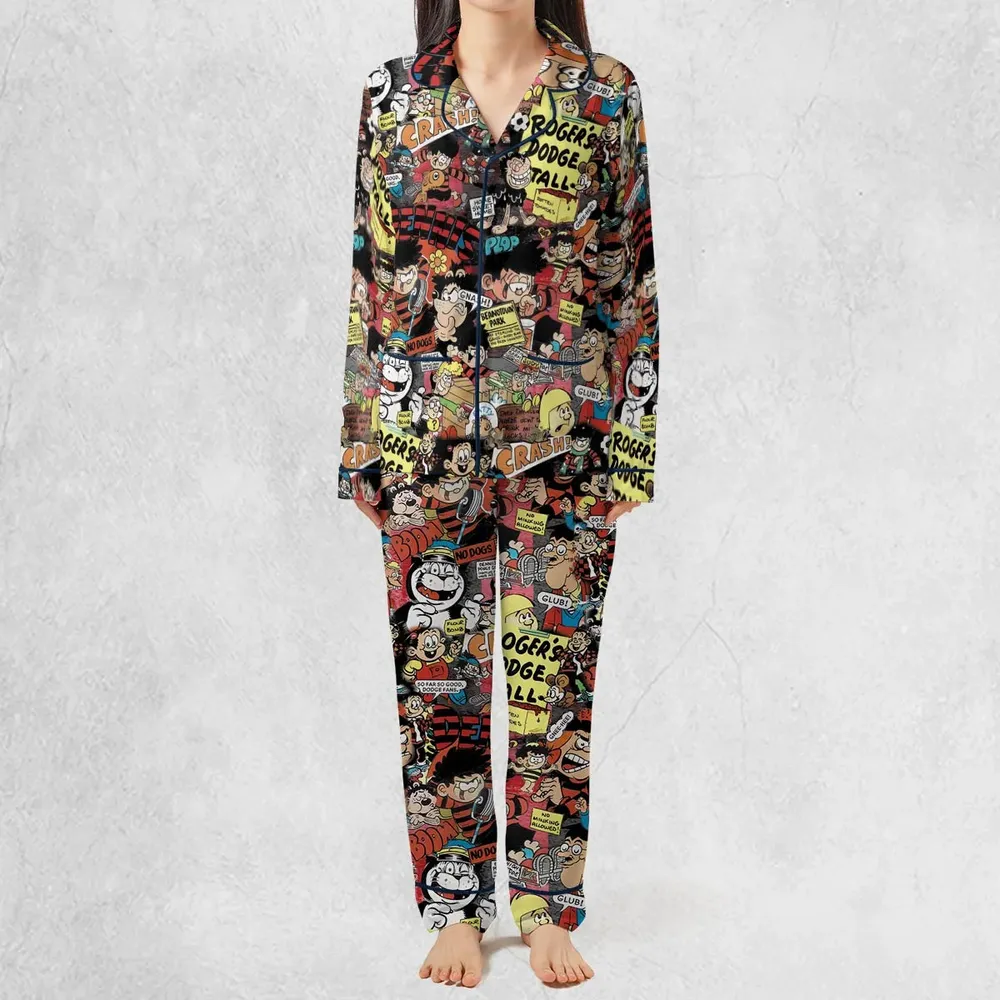 Retro Rebel Beano Pajamas Set - 2