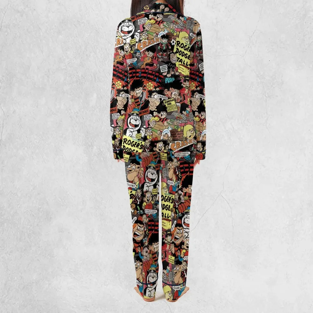 Retro Rebel Beano Pajamas Set - 3