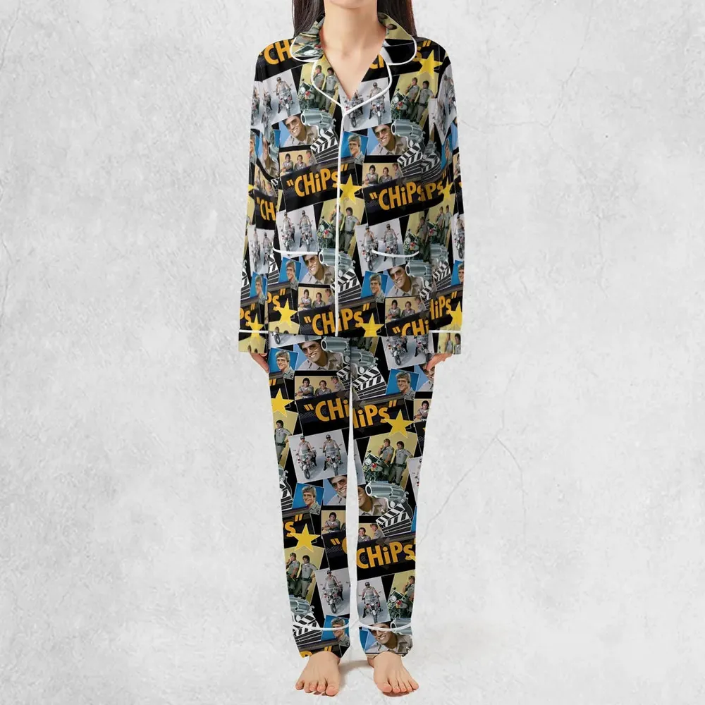 70s Flashback Chips Pajamas Set - 2