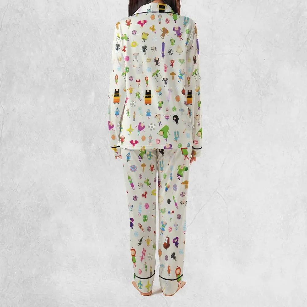 Cute Characters Katamari Pajamas Set - 3