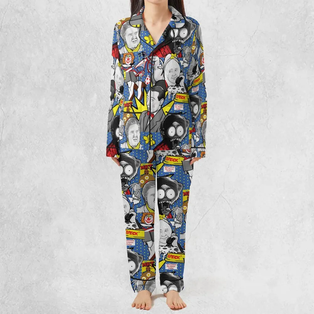 Don't Leave The House Today Pee Wee's Big Adventure Pajamas Set - 2
