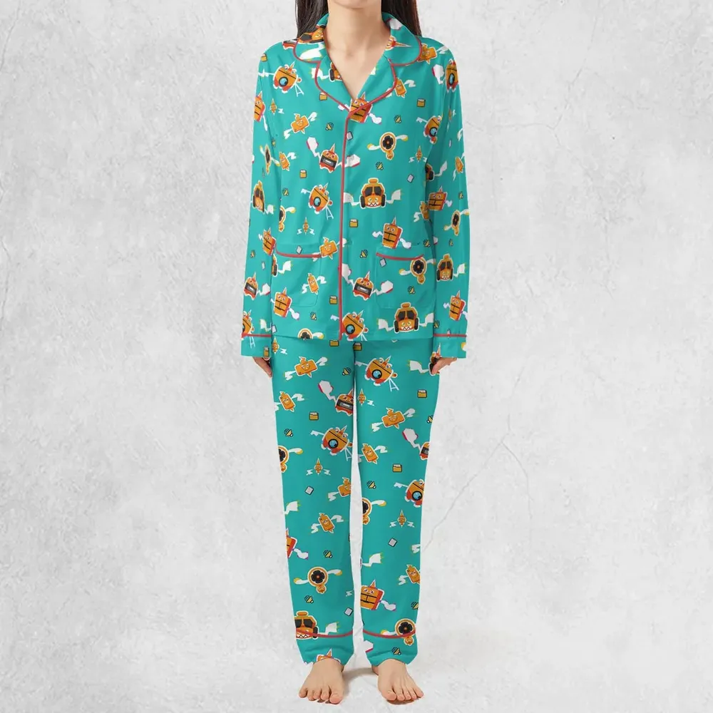 Pixel Rotom Electric Pokemon Pajamas Set - 2
