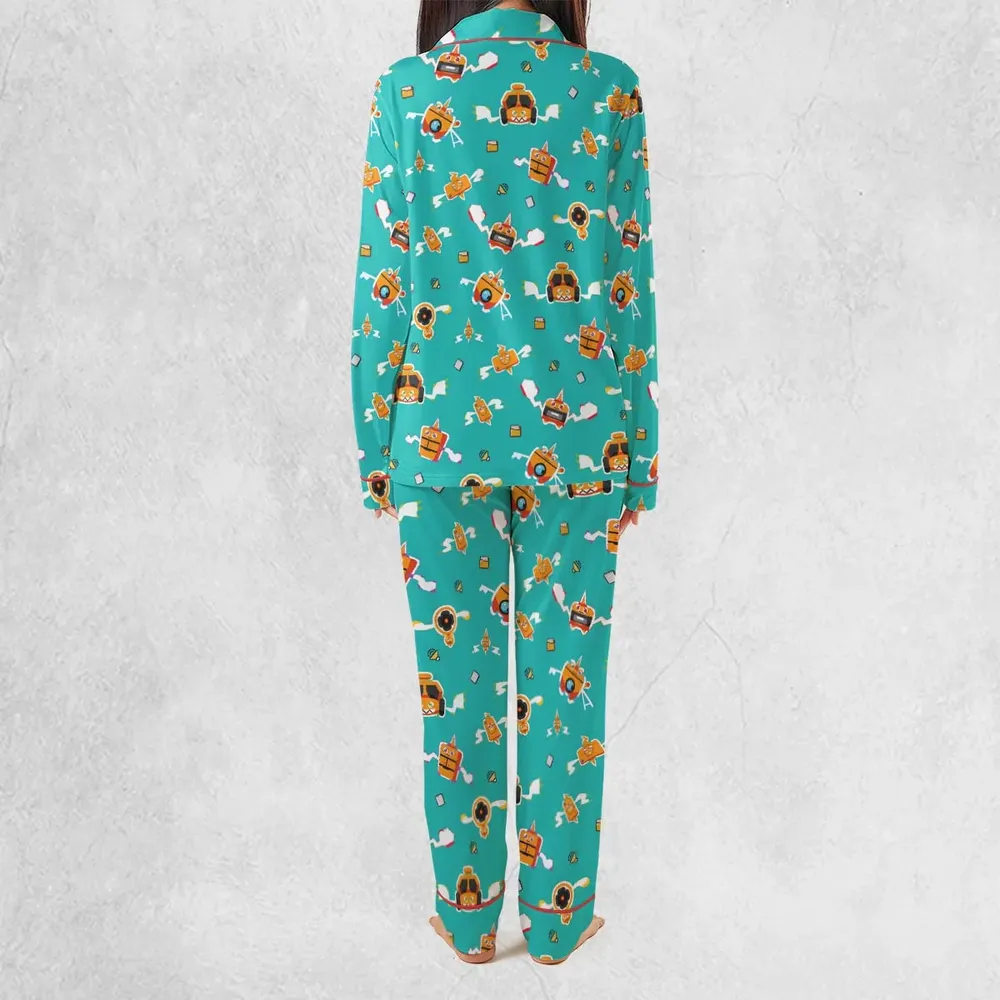 Pixel Rotom Electric Pokemon Pajamas Set - 3