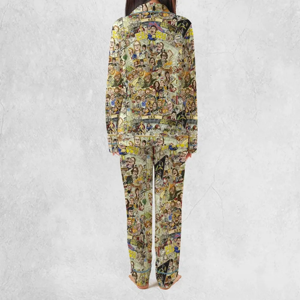 Drunk Stoned Brilliant Dead Pajamas Set - 3