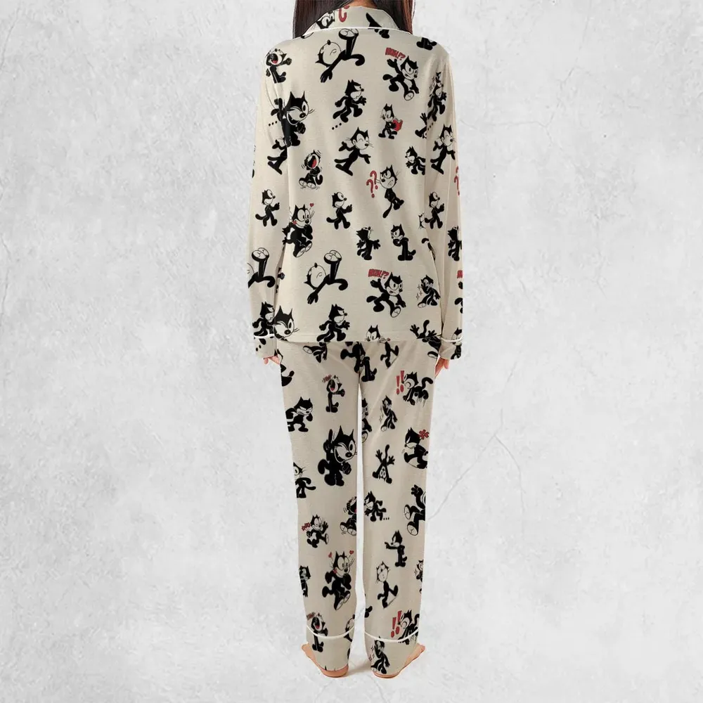 Felix The Cat Pajamas Set - 3