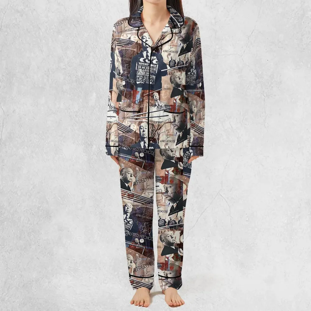 Alfred Hitchcock Aesthetic Pajamas Set - 2