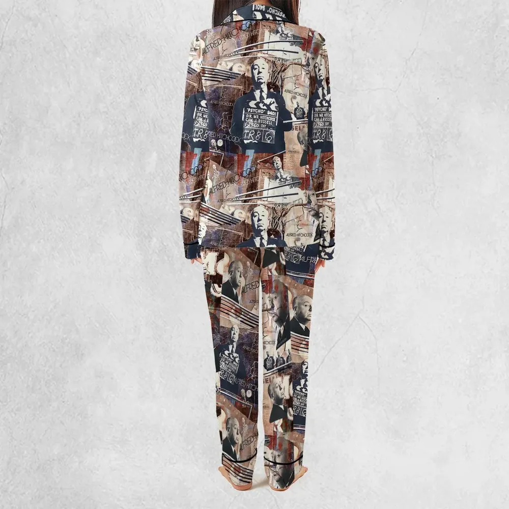 Alfred Hitchcock Aesthetic Pajamas Set - 3