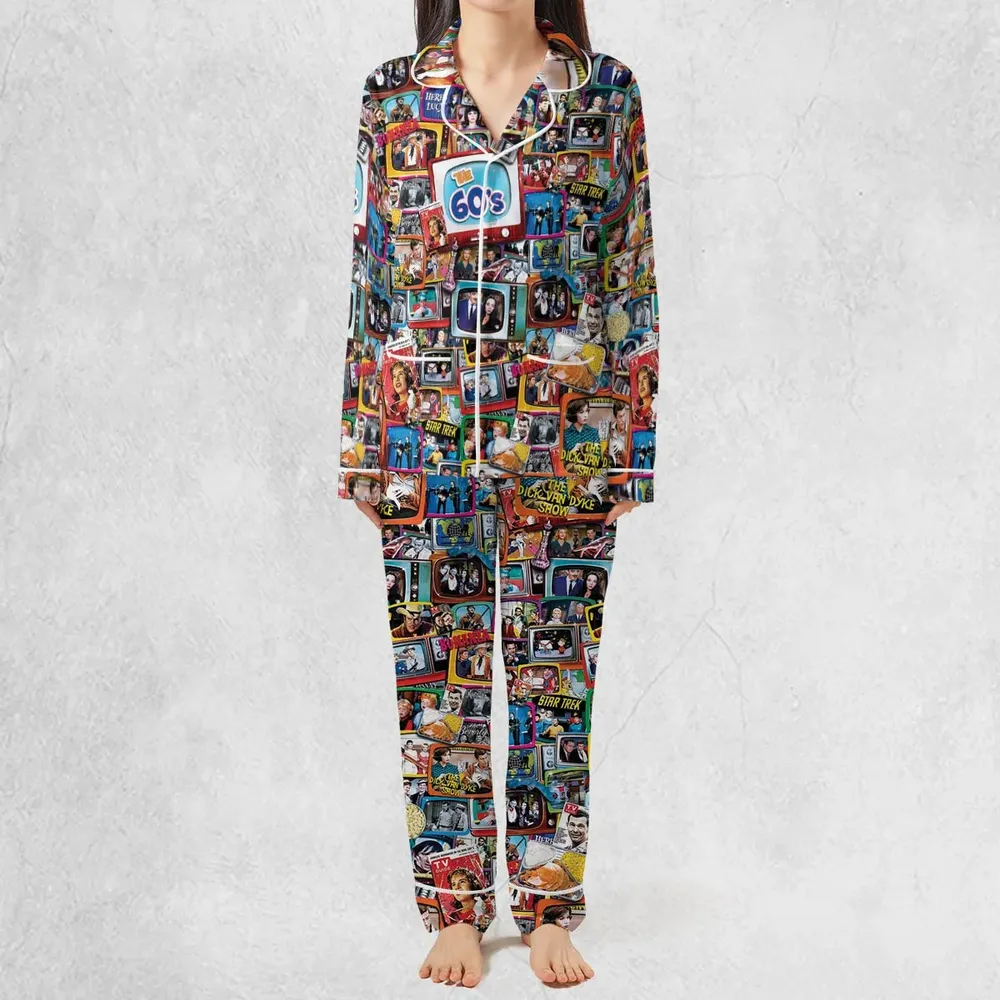 The 60s Classic TV Shows Pajamas Set - 2
