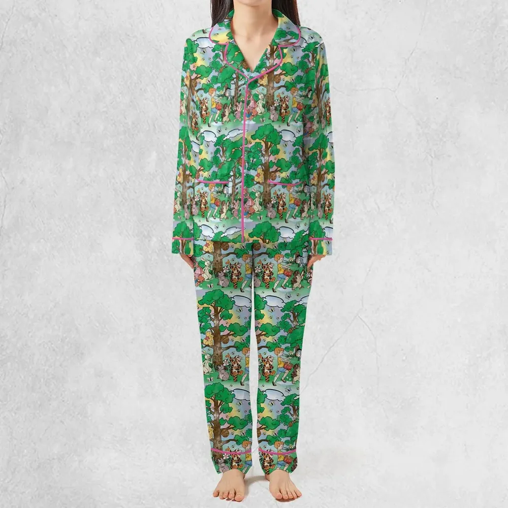 Bear and Friends Winnie the Pooh Pajamas Set - 2