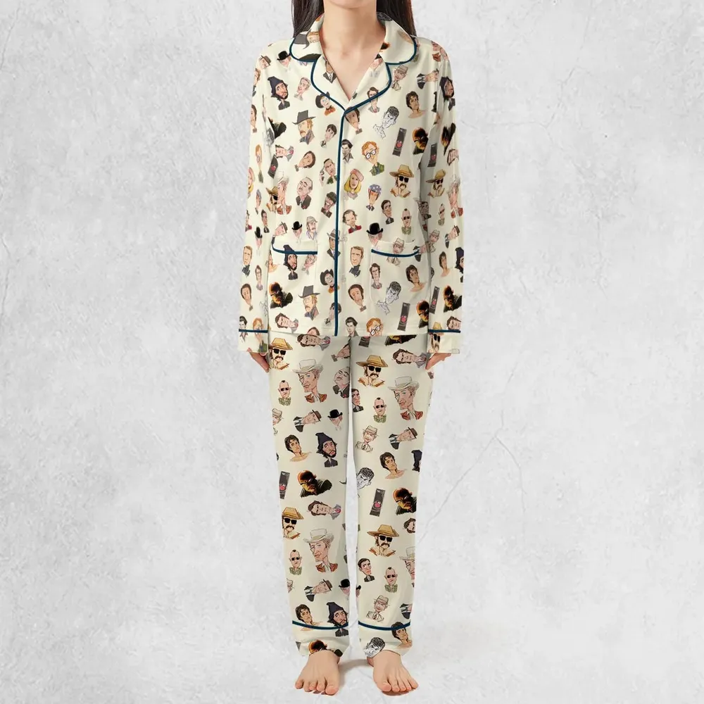 Easy Riders And Raging Bulls Characters Pajamas Set - 2